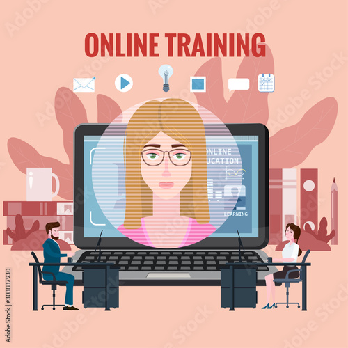 Online training coaching, education, workshops and courses.
