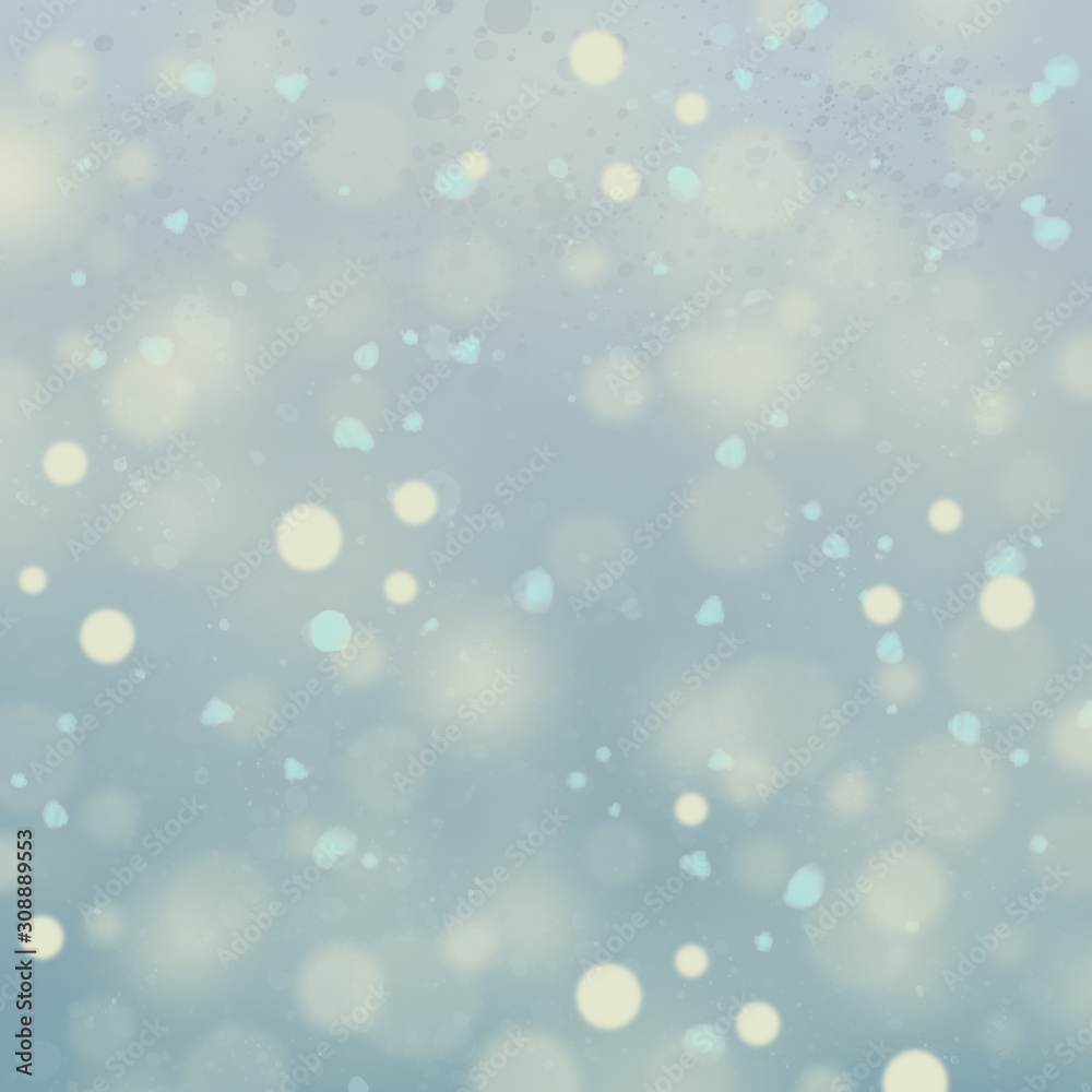 Fototapeta Zimowe tło z opadami śniegu