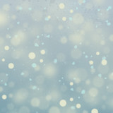 Winter background with snowfall