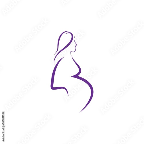 Beauty pregnant women
