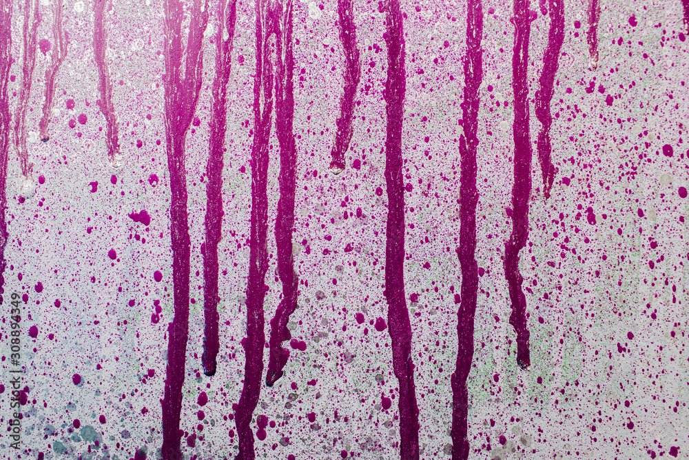 paint swabs on the canvas paint swabs on the canvas