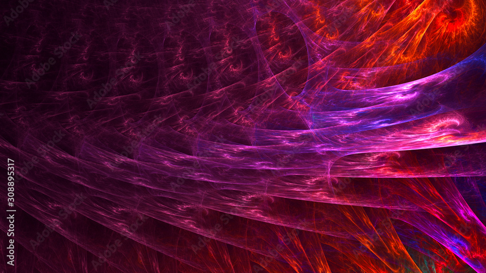 Fractal 3D rendering abstract light background Fractal 3D rendering abstract light background