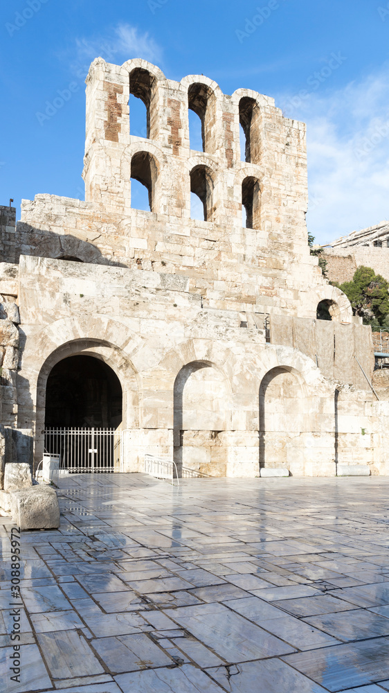 Odeon of Herodes Atticus in Athens