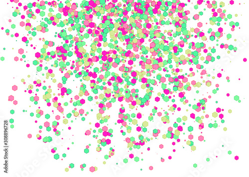 Colorful Universe Distribution Computational Generative Art background illustration