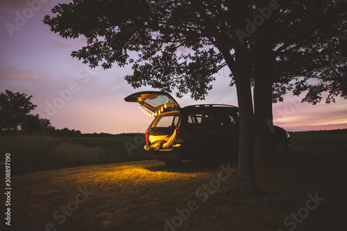 Camping im Auto