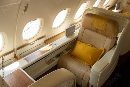 Luxury eleglance first class suite.