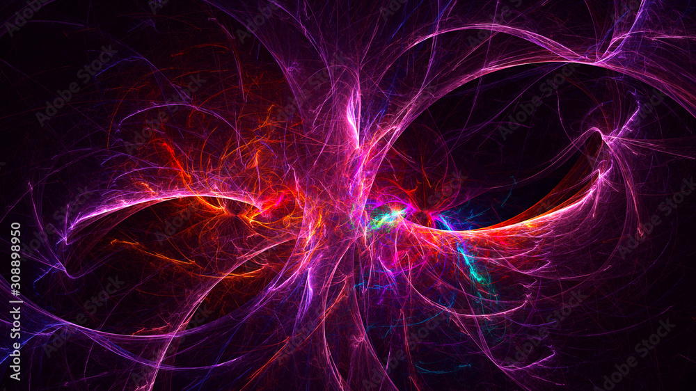 Fractal 3D rendering abstract light background Fractal 3D rendering abstract light background