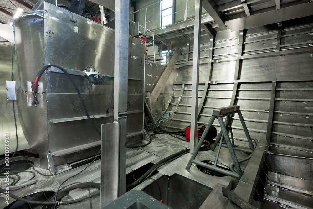 Aluminium hull. .. Yachting. Shipyard. Shipbuilding. Superyacht. Aluminium hull. .. Yachting. Shipyard. Shipbuilding. Superyacht.