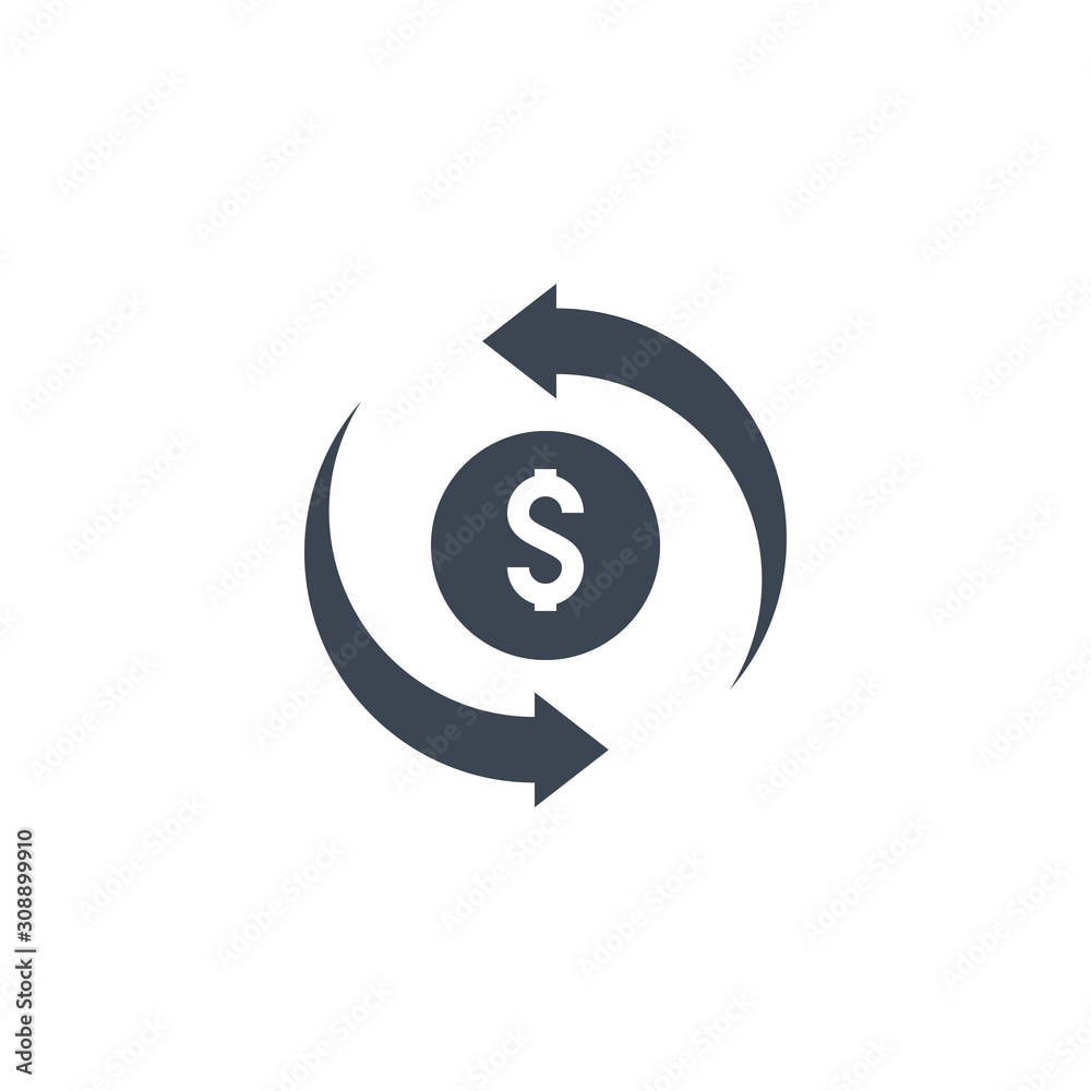 Transfer related vector glyph icon Transfer related vector glyph icon