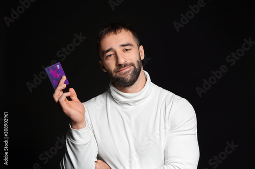 Portrait of young man with ...