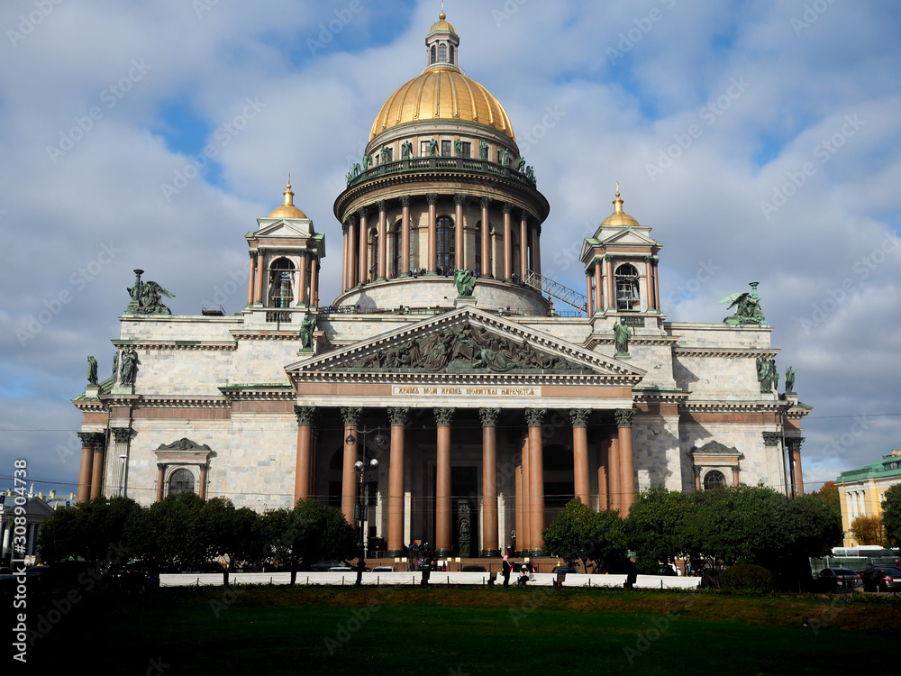 St. Isaac's Cathedral The beautiful cathedral of Russia is a public place.