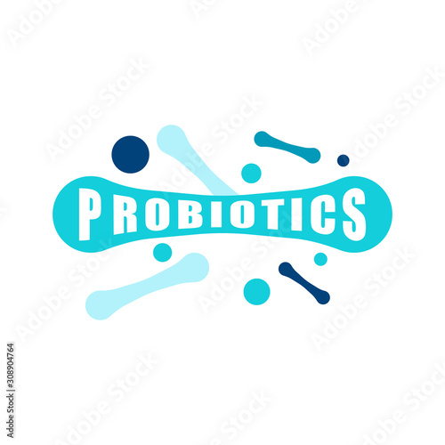 Probiotics bacteria vector design.