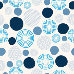 Fotobehang Cirkels patronen Abstracte cirkels in geometrisch patroon  © ngupakarti