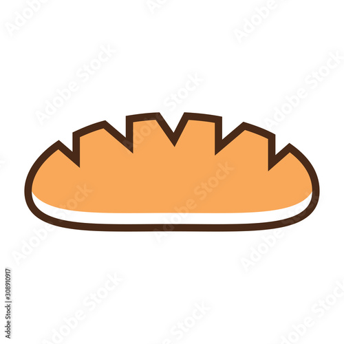 Color icon bread