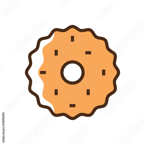 Color icon cookie