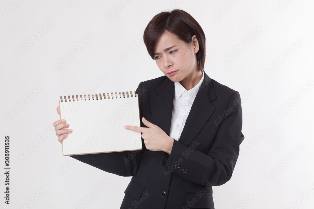 Young Asian short hair female model in formal dress which is good for business purpose Young Asian short hair female model in formal dress which is good for business purpose