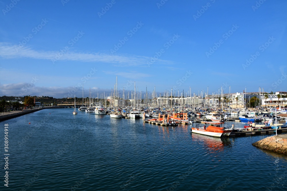 the port of Lagos - Portugal 