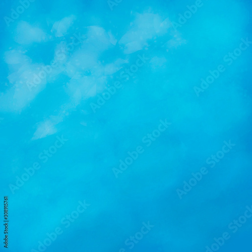 Blue background for the web, trendy 2020 classic blue color, imitation of watercolor texture, beautiful packaging