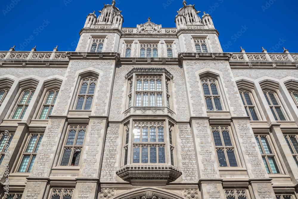 Facade of the Maughan Library of King's College London