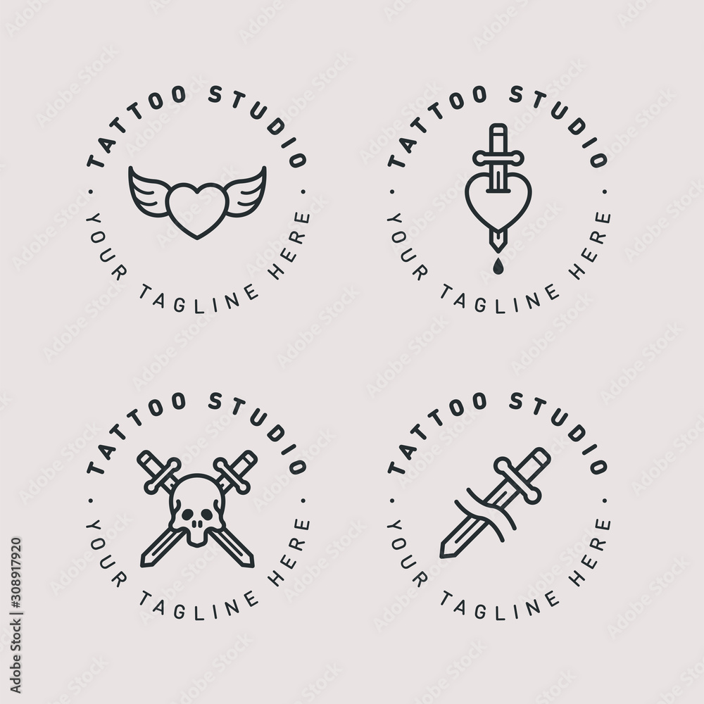 Victor Garcia | SKETCH LETTERING LOGO DESIGN FOR TATTOO STUDIO . #lettering  #letteringlogo #designlettering #letteringtattoo #designlogo #logo  #logoproje... | Instagram