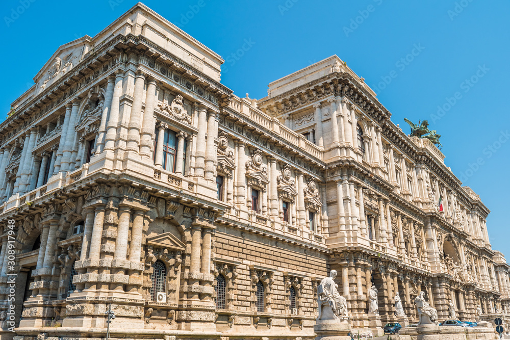 The Supreme Court of Cassation Building in Rome, Italy