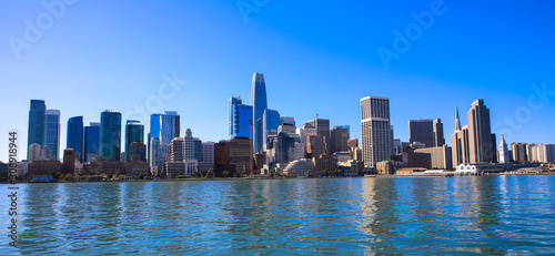 Panorama Wolkenkratzer in San Franciscos