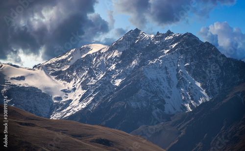 snowy mountains of the Caucasus.