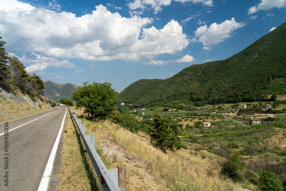 Landscape near Mormanno, Calabria