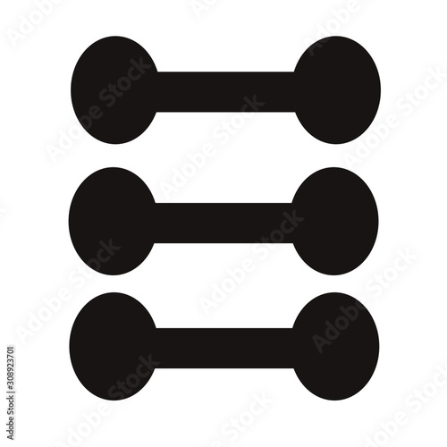 set of weights