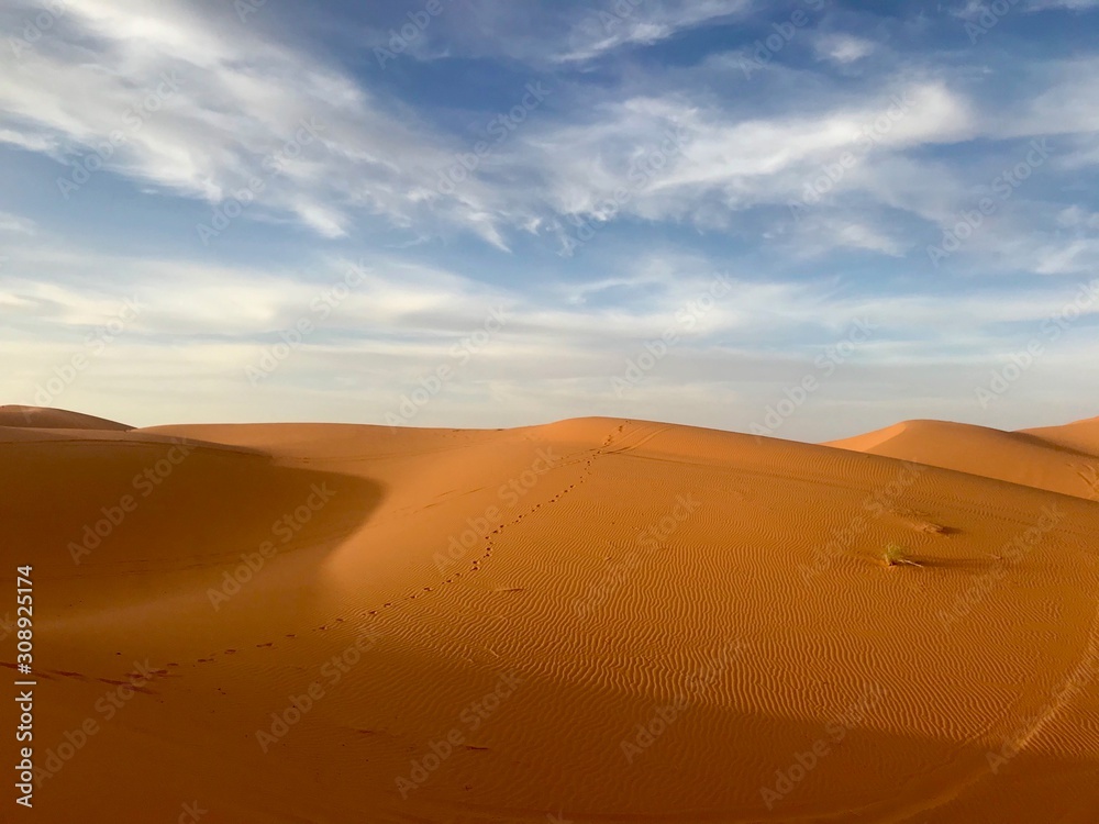 Dunes Sahara Desert Merzouga Morocco