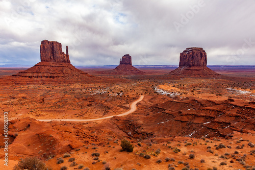 Wallpaper Mural Rocks in Monument valley, Arizona Torontodigital.ca