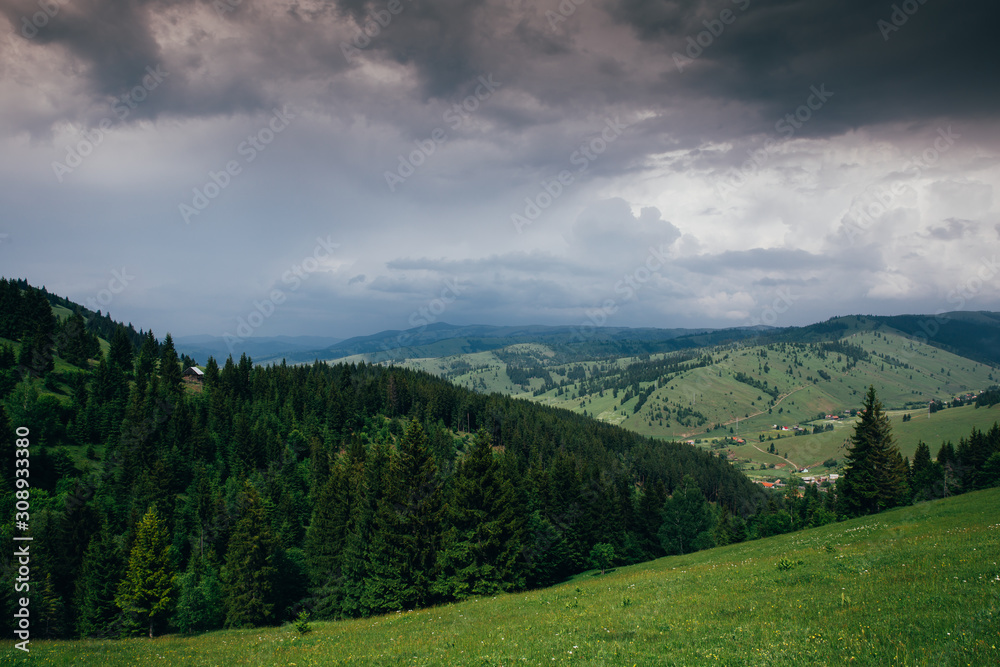 Beautiful landscape from Transylvania, Romania