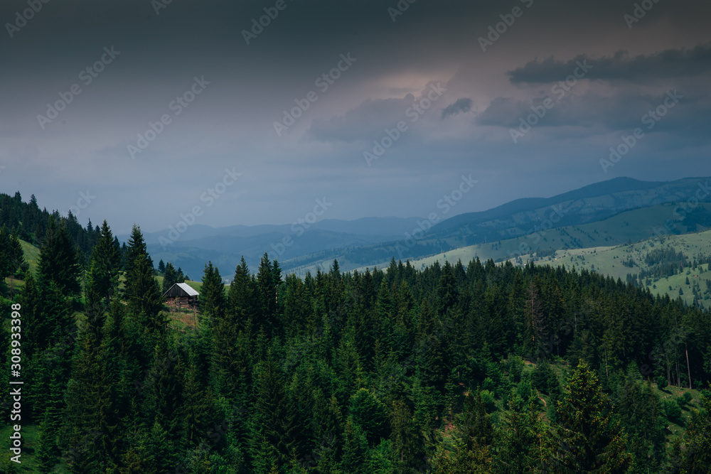 Beautiful landscape from Transylvania, Romania