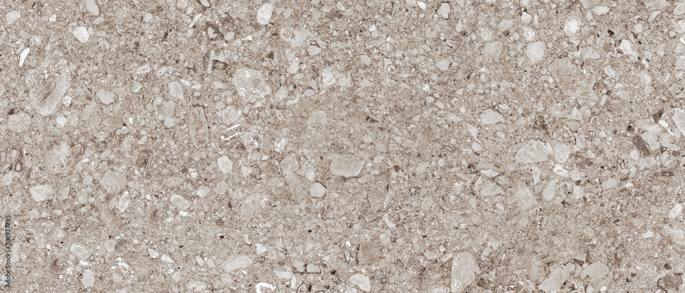 Obraz premium Terrazzo Polished Stone Marble Background, Grey Cement Marble, Rustic Texture Background, It Can Be Used For Interior-Exterior Home Decoration And Ceramic Tile Surface.