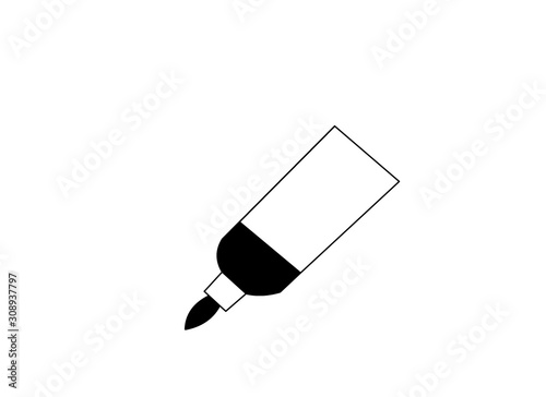 pencil isolated on white background