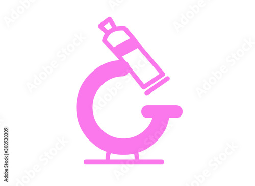 Glasses icon for seeing a virus in the hospital