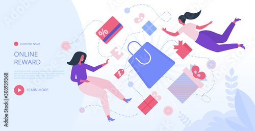 Discount marketing program for regular customers