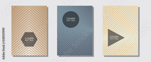 Geometric design templates for banners, covers.