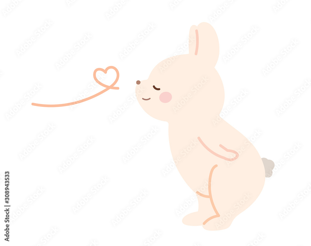 うさぎ かわいい イラスト Stock Vector Adobe Stock うさぎ かわいい イラスト Stock Vector Adobe Stock