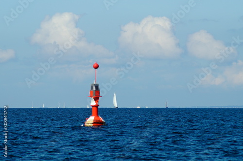 Wasserzeichen auf der Ostsee