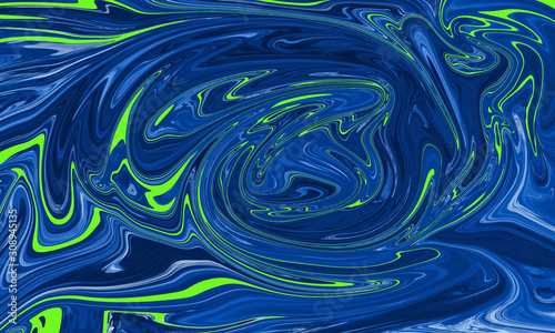 Liquid Paint Marbling Effect Backround