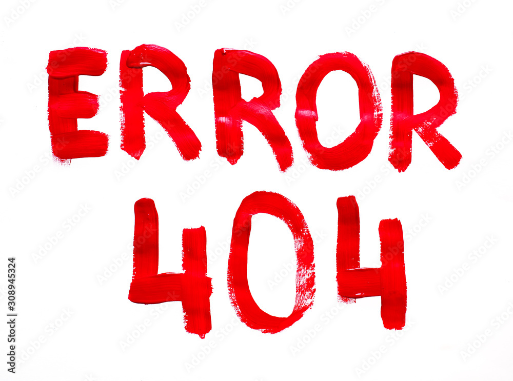 Error 404 sign Error 404 sign