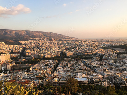 Aerial view of Athens, Greece © Phuong