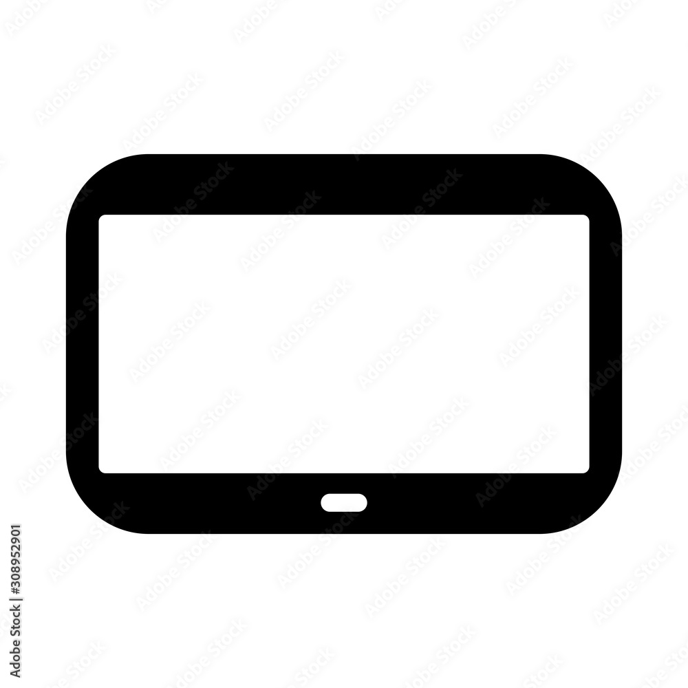 tablet pc icon design vector template tablet pc icon design vector template