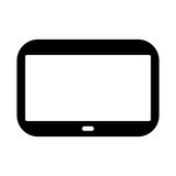 tablet pc icon design vector template