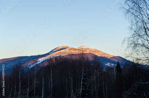 Fototapeta Naklejka Na Ścianę i Meble -  połonina Caryńska Bieszczady