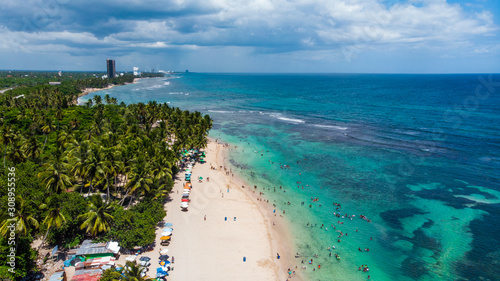 Принти на полотні Playa Guayacanes República Dominicana