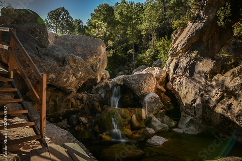 waterfall in forest