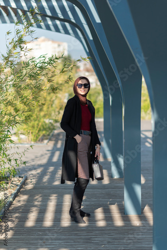 young muslim modern woman portrait