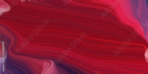 background graphic with modern soft swirl waves background illustration with dark pink, antique fuchsia and crimson color